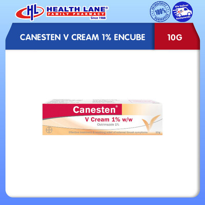 CANESTEN V CREAM 1% ENCUBE 10G
